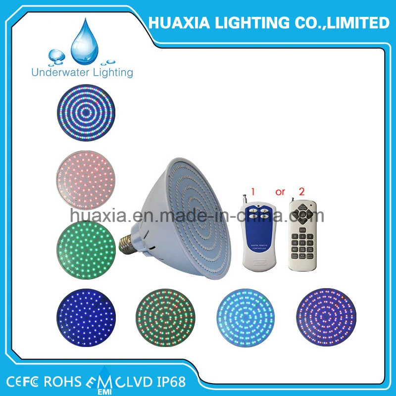 220V RGB PAR56 E27 LED Underwater Lighting Pool Light