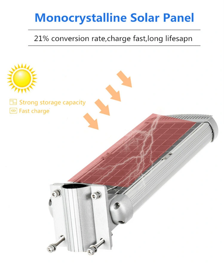 IP65 10W Outdoor LED Lamp Integrated Solar Street Light