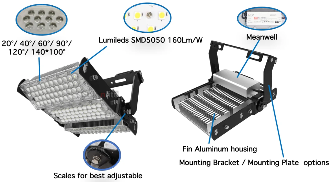 Outdoor Football Field Cricket Ground Basketball Baseball LED Professional Lighting
