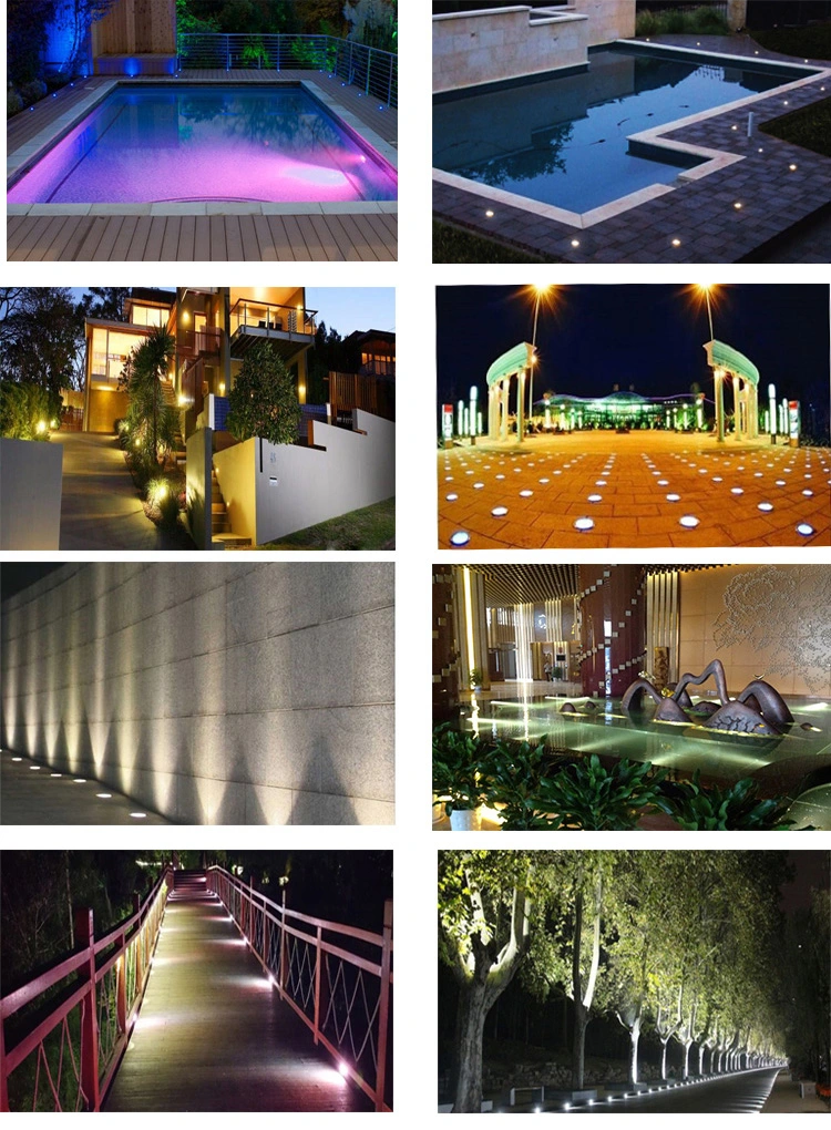 Recessed Plaza Landscape Lighting Fixture