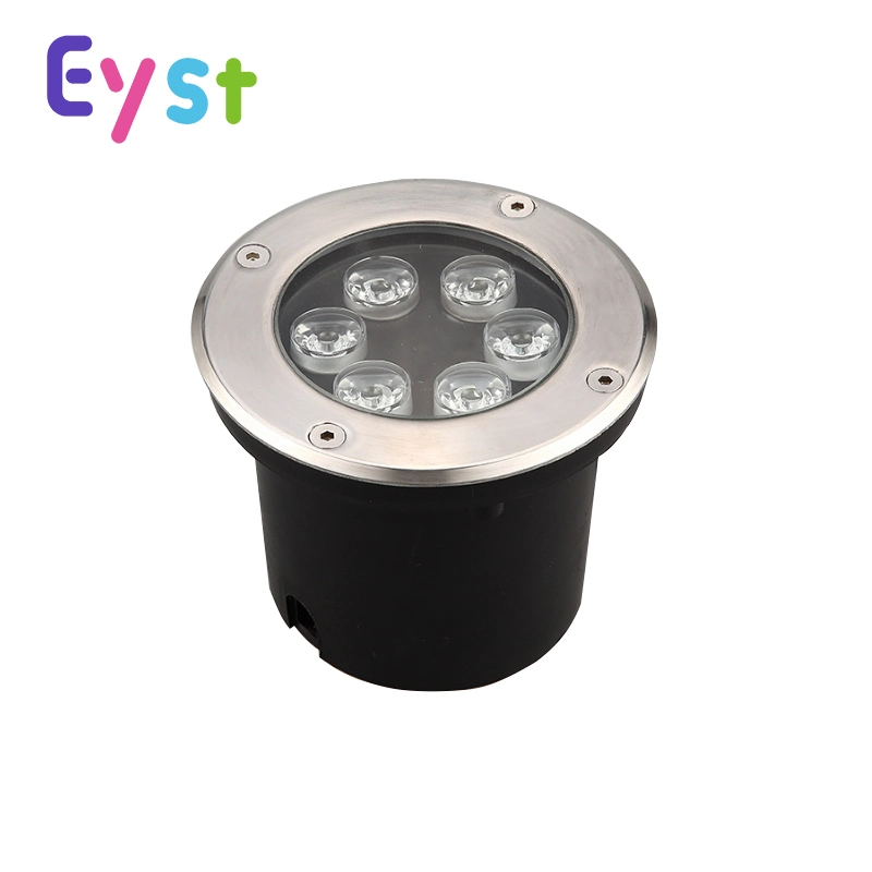 Square Hot Sale Round IP68 3W RGB LED Underground Light