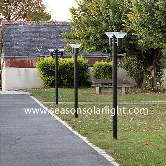 Outdoor Courtyard Landscape Lighting 10W Solar Powered Garden Light with Remote Control LED Lighting