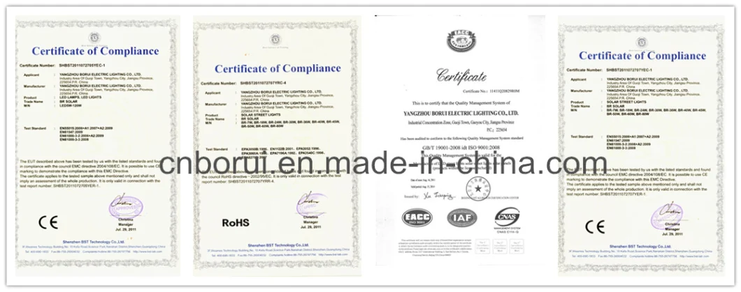China Supplier RoHS LED Street Lighting Price of Solar Street Light 50W Outdoor Lighting