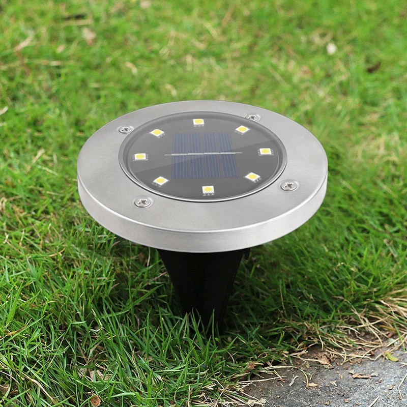 Solar LED Garden Path Floor Lamp Outdoor Lawn Light LED Solar Garden Light