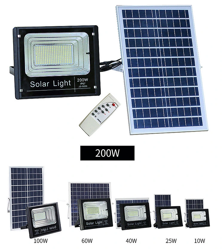 IP65 Waterproof Solar Light LED Flood Light Outdoor Solar Dusk to Dawn Light