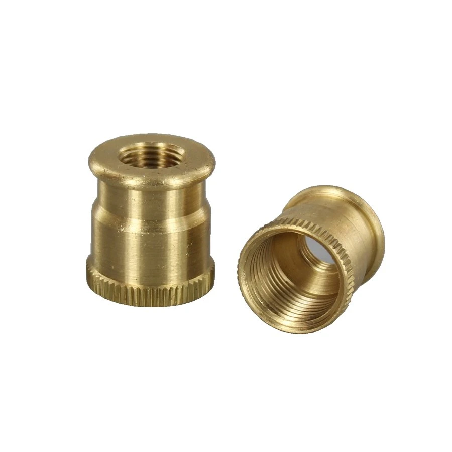 Factory CNC Turned Lighting Components Custom Brass Aluminum LED Metal CNC Lighting Parts