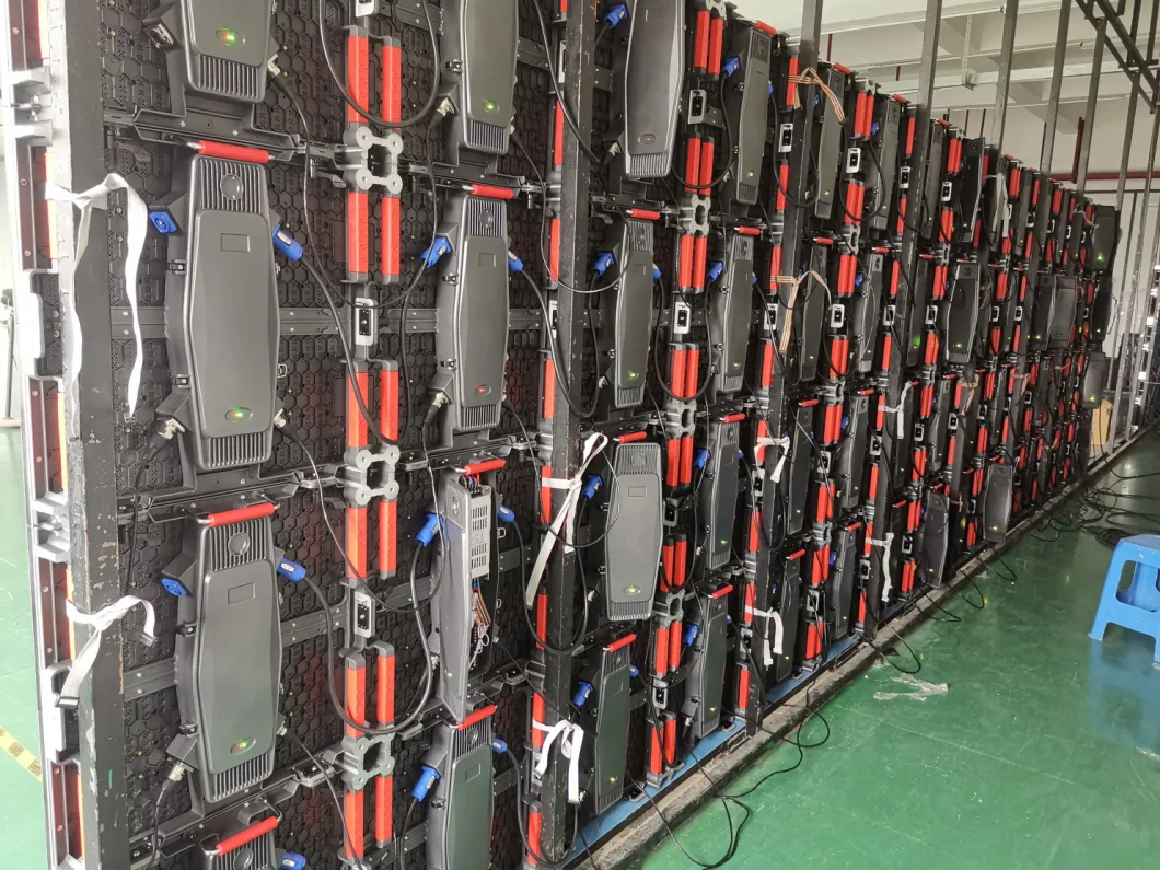 P4.81mm Super Light 500X500mm Cabinet Indoor Rental LED Display Screen for Stage Back Ground Lighting, Indoor Portable Rental LED Screen Panel for Night Club