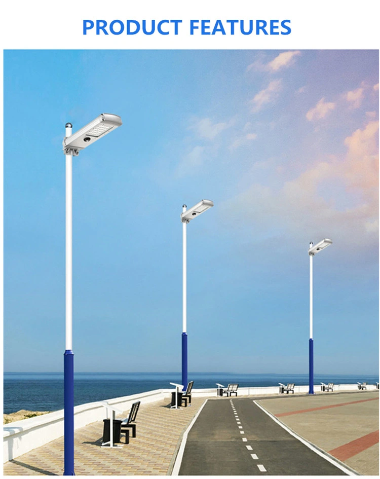 IP65 10W Outdoor LED Lamp Integrated Solar Street Light