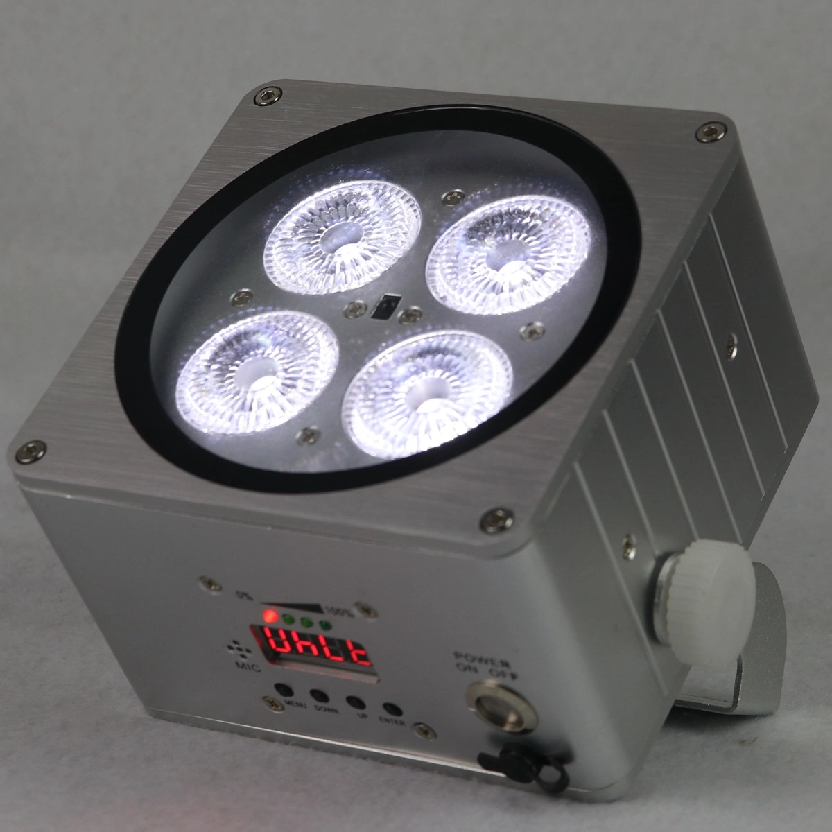 6 in 1 4 LED Battery Powered Wireless Remote Control PAR Lighting