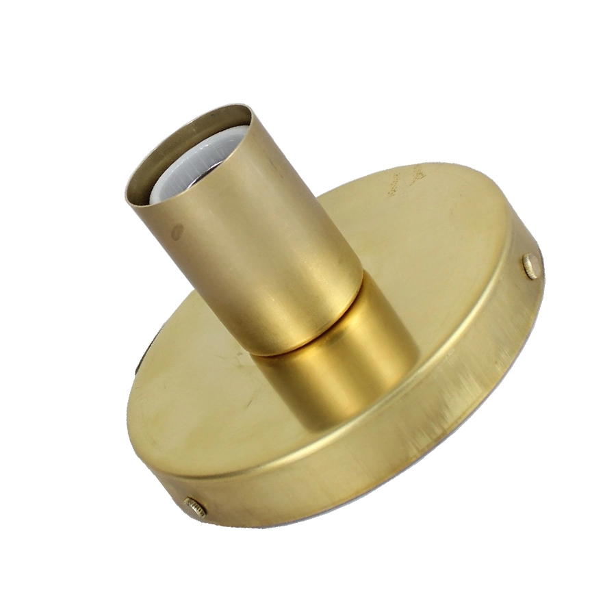 Factory CNC Turning Lighting Components Custom Brass Aluminum LED Metal CNC Lighting Parts