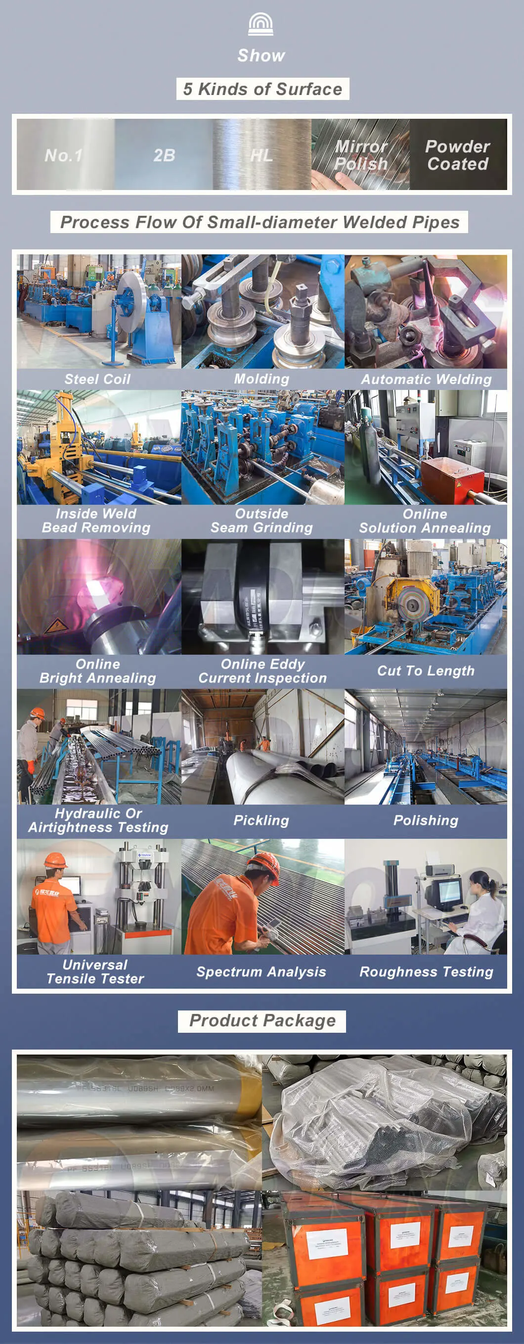 High Quality Marine Grade Stainless Steel Pipe Tube SS316