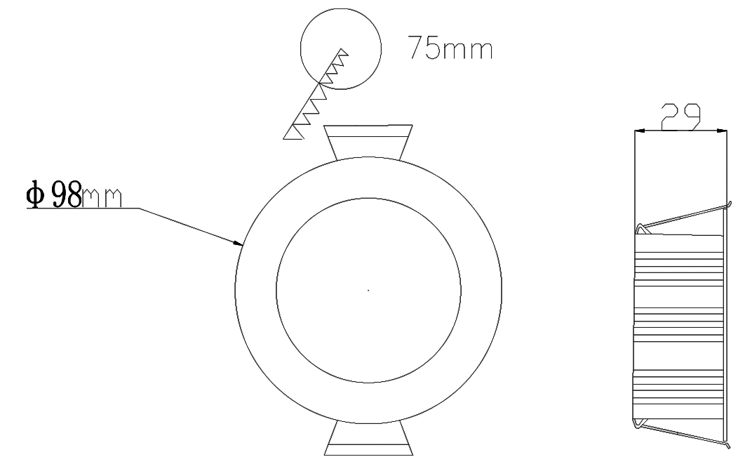 High Lumen Dimmable Recessed IP20 Recessed 3W 5W 12W 15W 20W SMD LED Downlight