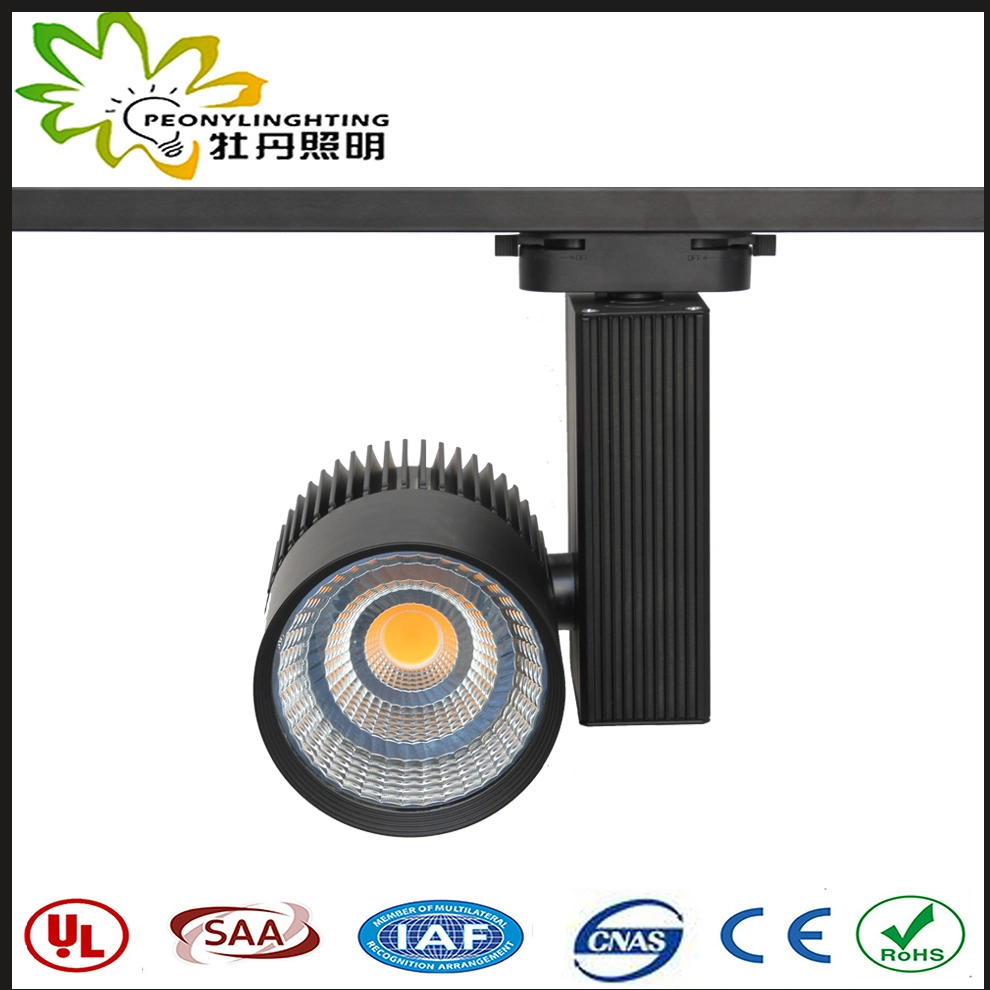 High Quality AC100-265V Top Sales LED 45W Track Spotlight 6500K