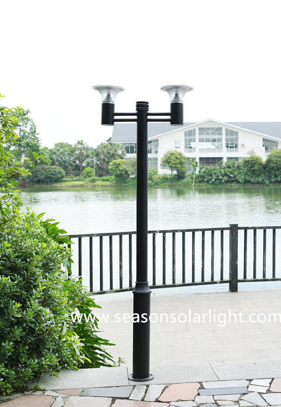 Outdoor Courtyard Landscape Lighting 10W Solar Powered Garden Light with Remote Control LED Lighting