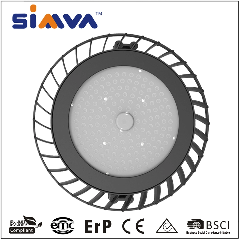 Simva LED Lighting LED High Bay Light 100W 14000lm Indoor Lighting Outdoor Lighting 3000-6500K