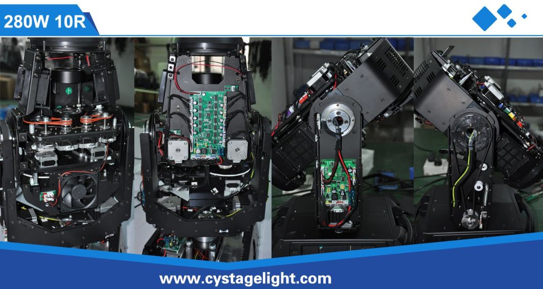 Professional Show/Stage Lighting 280W 10r Beam/Spot/Wash Moving Head Lighting