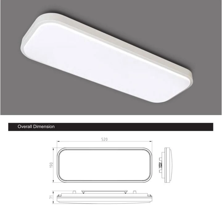 Modern Contemporary Square LED Ceiling Lights Lamp Lighting for Bedroom