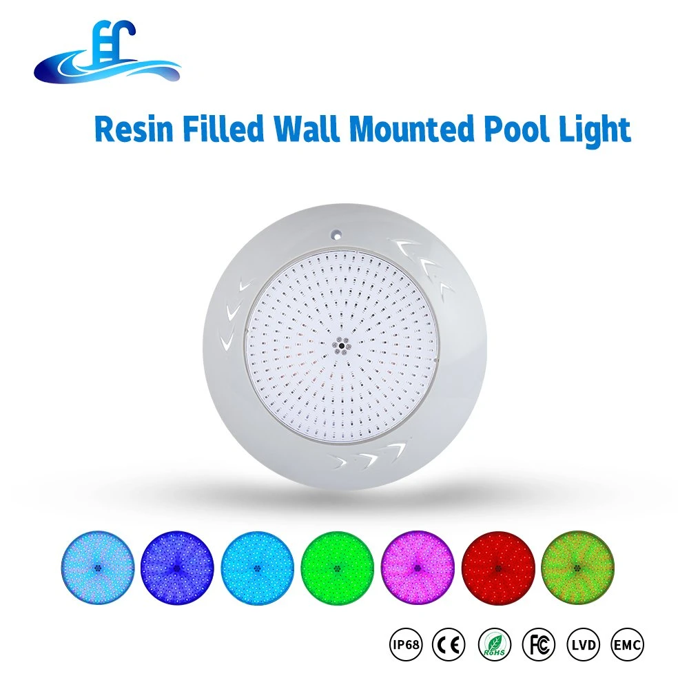 High Quality 18W Underwater LED Lamp IP68 Swimming Pool Lights Wall Mounted with Edison LED Chip