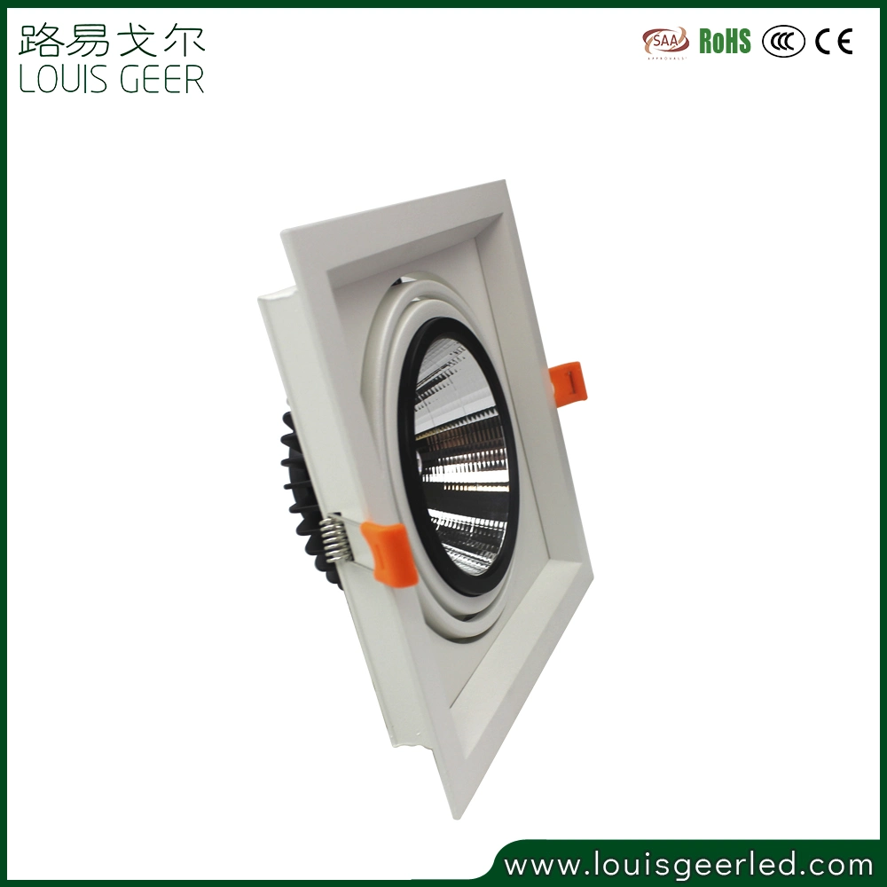 CE RoHS Certificate 12W LED Lighting Adjustable Rotatable LED Downlight for Commercial Lighting