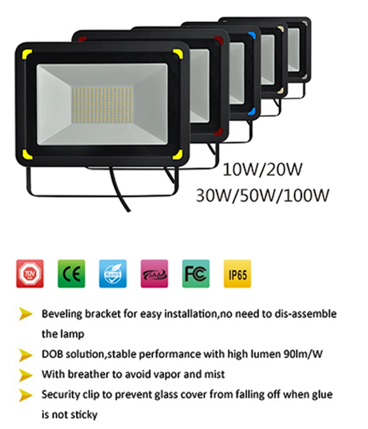 50W/100W LED Lighting 50W Architectural Lighting Fixtures
