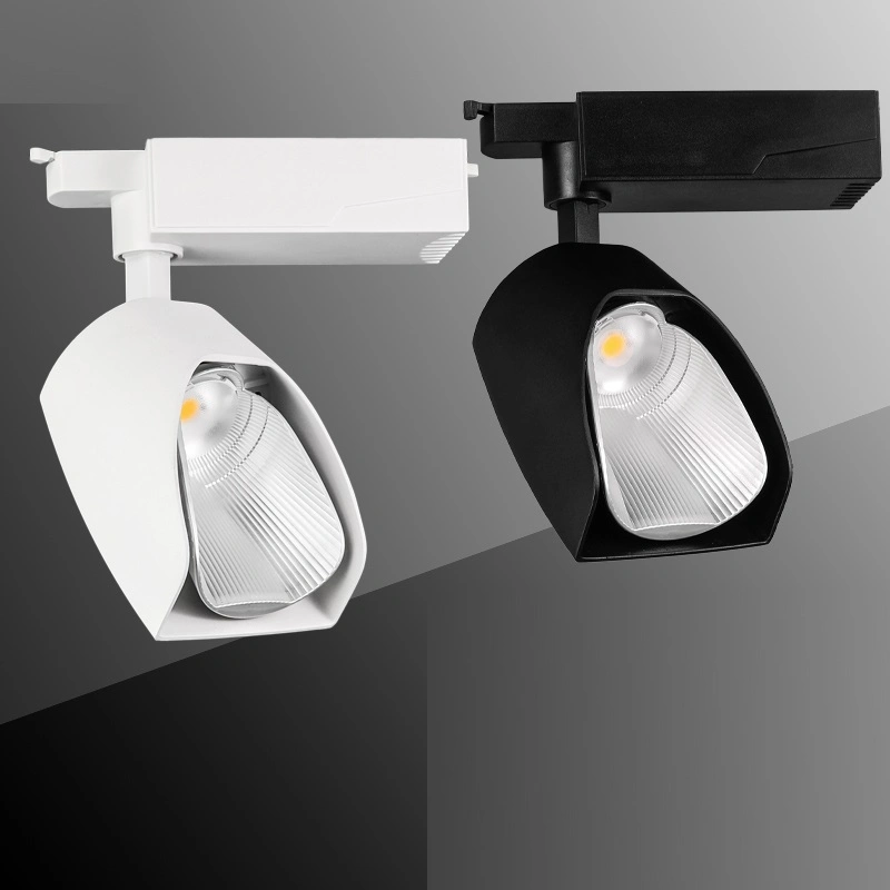 20W 30W Spade LED Track Light for Shop LED Track Spot Light LED Track Light LED Track Light LED Track Spot Light Rotatable CREE COB LED Track Light