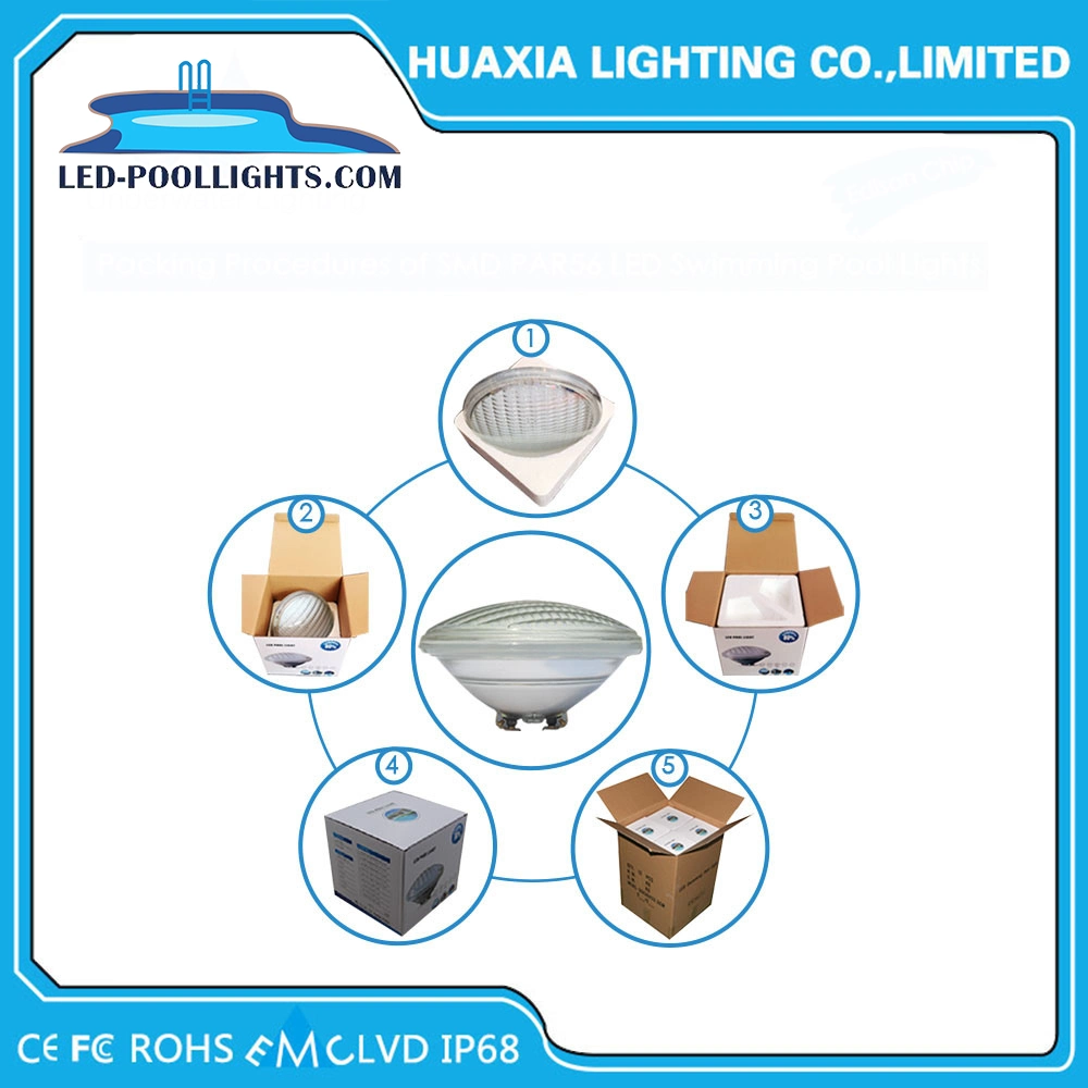 IP68 Multi Color LED Underwater Light LED Swimming Pool Light