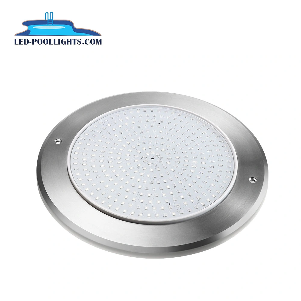 2021 Newest 8mm Thickness 18W RGB 12v Stainless Steel Swimming Pool Light IP68 LED Underwater Lighting Private Mode