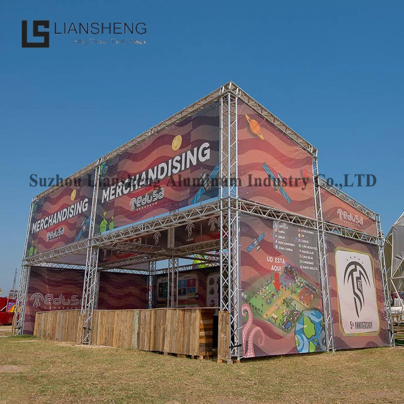 Aluminum alloy stage truss system design lighting plane truss