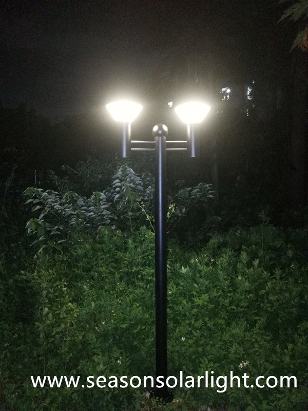 Outdoor Courtyard Landscape Lighting 10W Solar Powered Garden Light with Remote Control LED Lighting