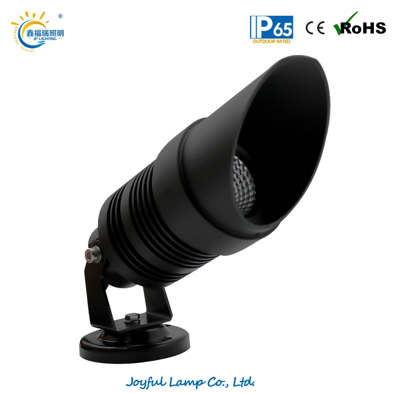 Aluminum Outdoor LED Spot Light Spike Light 14W LED Projector Light Fecade Light DC24V LED Garden Spot Light Landscape Light with Anti-Glare Cover Optional