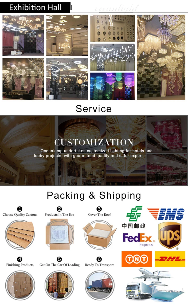 Chandelier Engineering Hotel Project Lighting Chandelier Lighting Crystal Chandelier Wedding Decoration