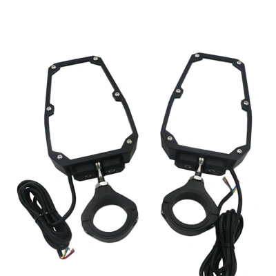 Rearview Mirror LED Spotlight for Rzr ATV UTV 4WD