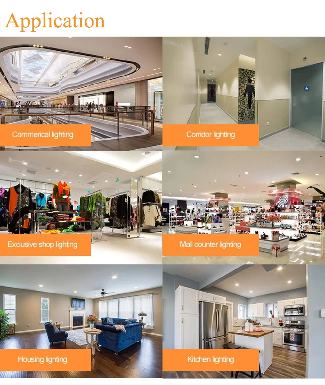 Perfect Hotel Lighting Solutions LED Recessed Spot Downlight
