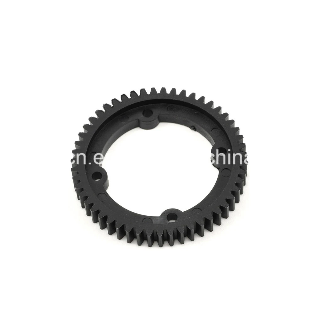Pom plastic beveled outer wheel with D hole