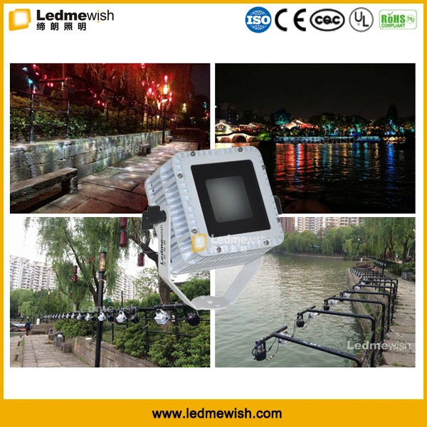 Outdoor LED water wave reflection effect building area lighting