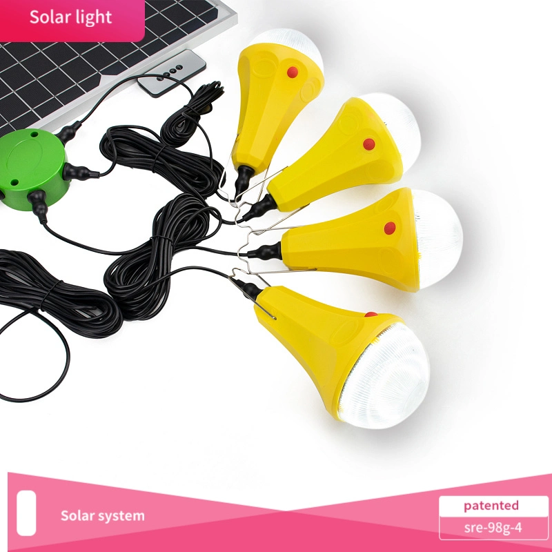 LED Lights Outdoor Lighting Solar Lights with 4PCS Lights
