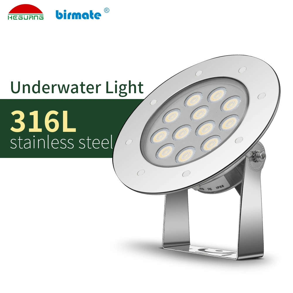 LED Swimming Pool Light 24V 18W Stainless Steel Swimming Pool Light LED Swimming Pool Underwater Light