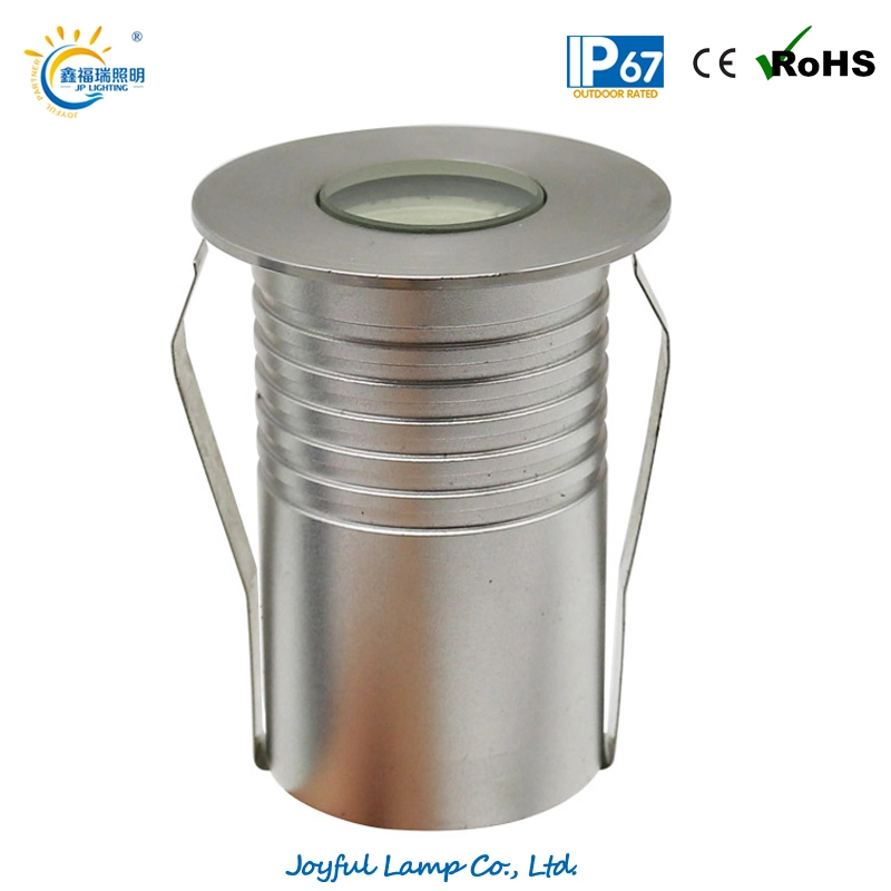 IP67 1W 2W 3W LED Underground Lights Underground Step Lights RGB LED Desk Lights Asymmetrical LED Non-Ground Lights with Frosted Glass/Honeycomb Shutters Optional