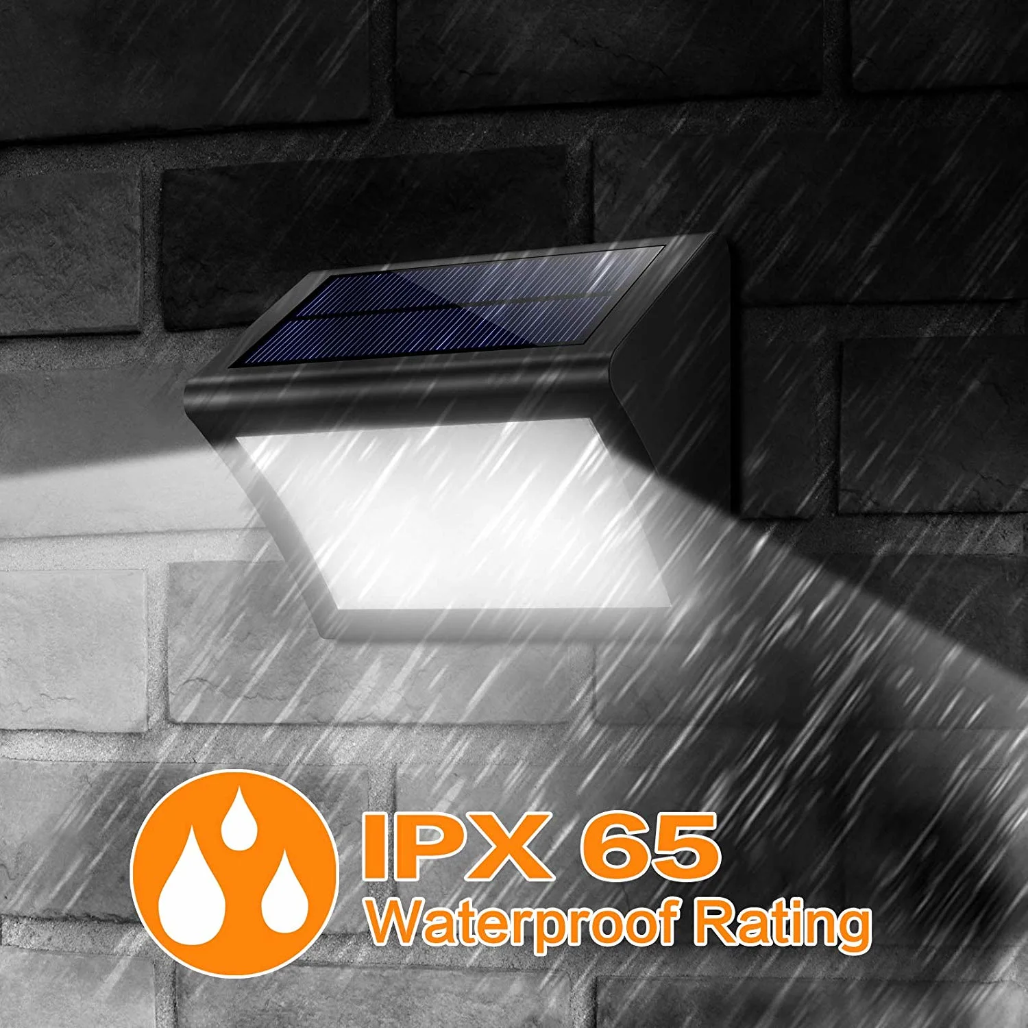 New Upgraded LED Solar Lights Outdoor Installation Outdoor Wall Lights LED Solar Garden Lights