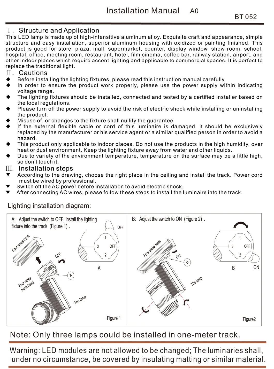 15W 20W 30W Spot Lighting COB LED Clothing Track Light, Track Spot Light, Hight Quality, OEM