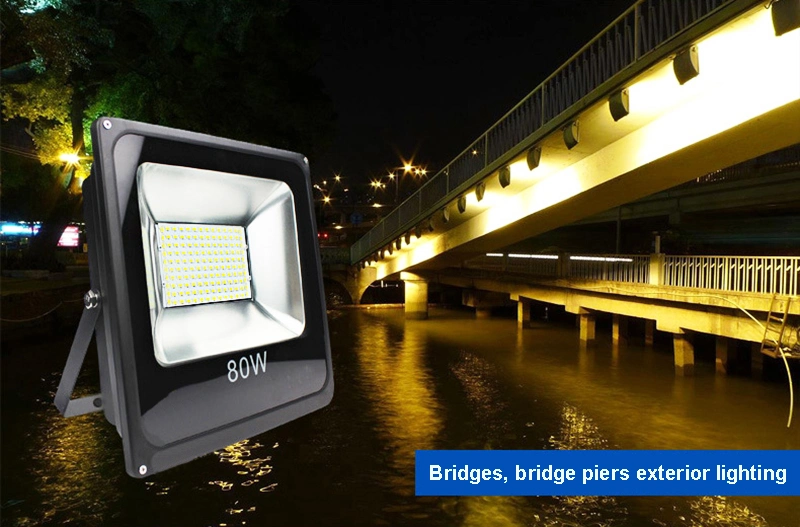 Lebekan Outdoor IP66 COB 150W 200W LED Flood Light Garden, Street, Park, Square, Exterior Lighting LED Floodlight