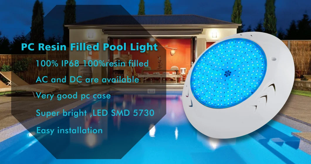 Light Source Be Glued IP68 LED Underwater Light for Swimming Pool LED Swimming Pool Light