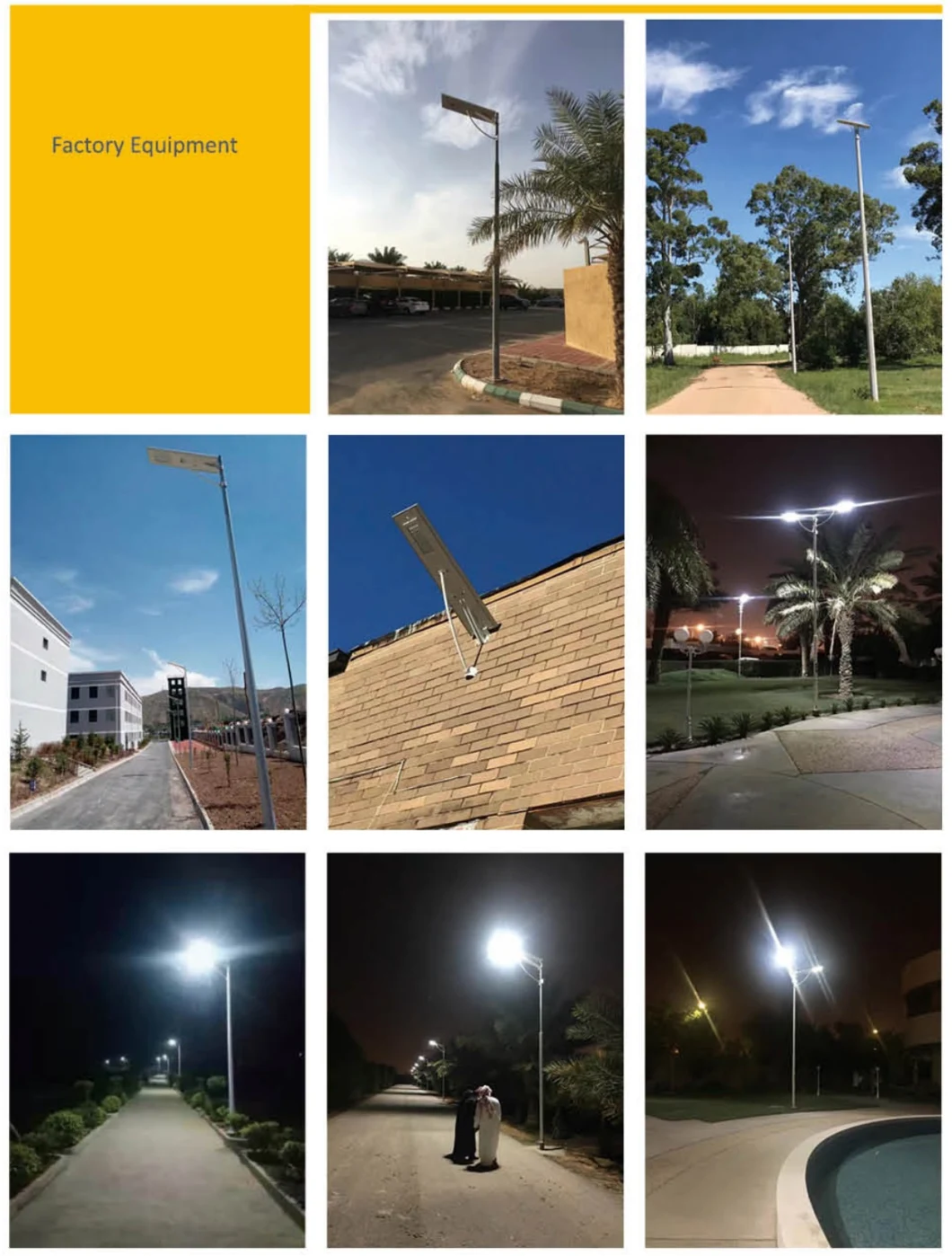 Outdoor Lighting 300W Smart Lighting System Smart Solar Street Light