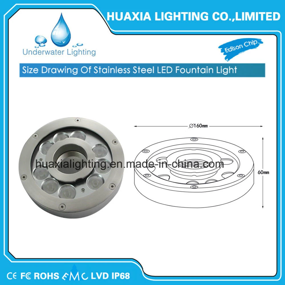 27W LED Underwater Light for fountain LED Light