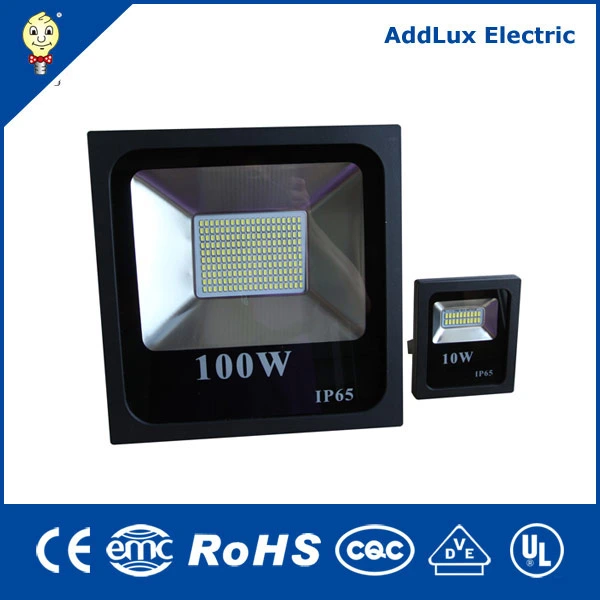 Distributor Factory Export Saso UL CB Waterproof 10W – 100W IP66 Industrial LED Flood Light Made in China for Outdoor, Street, Garden, Park, Exterior Lighting