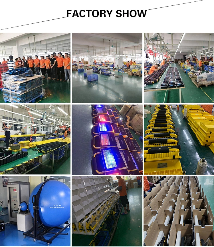 Outdoor Lighting SMD 50W Portable High Output Multi Color LED Flood Lights Rechargeable LED Flood Lighting