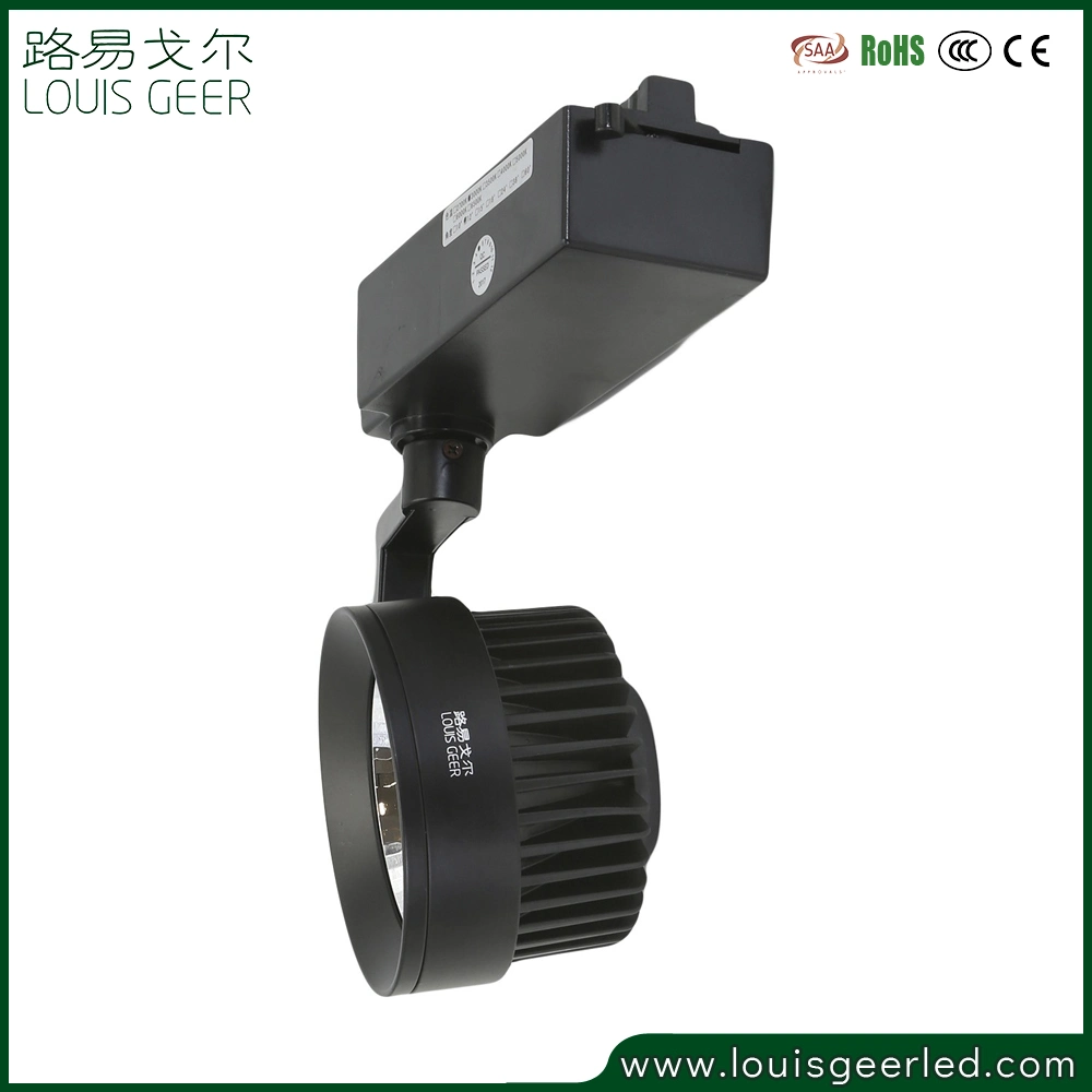 Omni-directional Rotatable Black LED Spotlight COB 12W 15W LED Track Light