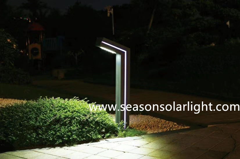 High Power LED Sensor Outdoor Lighting Landscape Solar LED Garden Lighting with Blue LED Strip Lighting