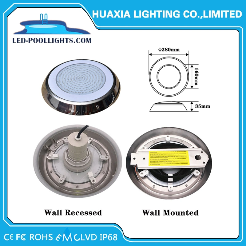 LED Underwater Light IP68 Stainless Steel LED Swimming Pool Light