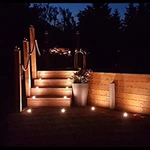 LED Deck Lights Kit, 10PCS; 1.22